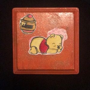 Winnie the Pooh art, acrylic on wood